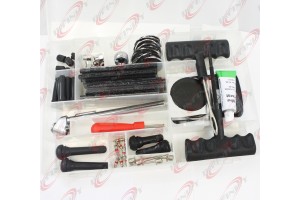 82Pc Performance Tool Tire Repair Kit w/ Case Repair & Maintenance